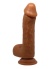Realistik Vantuzlu Melez Dildo Penis