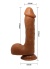 Realistik Vantuzlu Melez Dildo Penis
