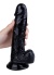 20 Cm Sex Shop Siyah Dildo