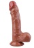 Seks Shop İstanbul 22.5 Cm Kahverengi Dildo