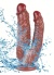 19 Cm Sex Shop Kahverengi Çiftli Dildo