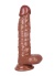 20 Cm Kahverengi Dildo 0