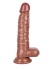 20 Cm Kahverengi Dildo 0