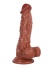 18.5 Cm Kahverengi Dildo 4