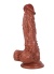Sex Shop Özel 18.5 Cm Kahverengi Dildo