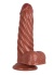 Sex Shop Özel 21 Cm Kahverengi Dildo