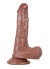 İstanbul Sex Shop 20.5 Cm Kahverengi Dildo
