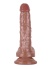 İstanbul Sex Shop 20.5 Cm Kahverengi Dildo