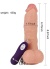 Vibrating Realistik Vantuzlu Titreşimli Dildo 21 Cm