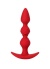 Trio Anal Plug Kırmızı 16 Cm