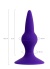 Klapsy Anal Plug Mor 10.5 Cm