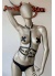 Sex Shop Göbeği Saran Fantazi Korse Harness