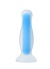 Glow Gece Parlayan Anal Plug Silikon Şeffaf 10 Cm