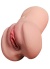 Çift Girişli Anal Ve Vajinal Gerçekçi Mastürbatör 18 Cm