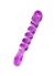 Çift Taraflı Jel Dildo Tanza. Tpe. Mor. 27.5 Cm