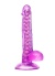 Kıkırdaklı Jel Dildo Celiam. Tpe. Mor. 20.5 Cm