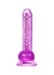 Kıkırdaklı Jel Dildo Celiam. Tpe. Mor. 20.5 Cm