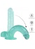24 Cm Boyunda Yeşil Dildo