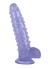 24 Cm Özel Üretim Mor Dildo