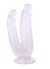 19 Cm Beyaz Çiftli Dildo 6