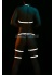 Erotik Giyim Dans Elbise Reflektörlü Jartiyer Harness Takım