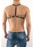Göğüs Üzeri Lastik Harness Seksi Gay İç Giyim