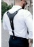 Deri Erkek Sırt Kemer Erkek Harness Erkek Gömlek Kemeri