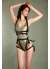 Fantazi Deri Jartiyer Harness Takım