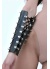 Çivi Detaylı Kol Takısı Vücut Aksesuar Deri Harness