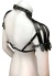 Arkası Açık Deri Crop Büstiyer Harness