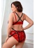 Ağı Açık Fantezi Zincirli Deri Body Harness