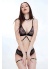 Şık Göğüs Ve Bacak Bandı Fantazi Takım Lastik Harness