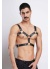 Erkek Deri Göğüs Harness Erkek Parti Akseuar Partywear