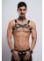 Gay Fantazi Giyim Erkek Partywear Tecnowear Erkek Göğüs Harness