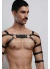 Erkek Deri Kol Ve Göğüs Harness