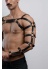 Erkek Deri Kol Ve Göğüs Harness