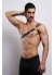 Omuz Detaylı Şık Erkek Göğüs Harness