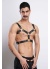 Erkek Deri Göğüs Harness Erkek Parti Akseuar Partywear