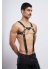 Erkek Göğüs Harness Deri Pantolon Askısı ,Clubwear
