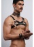 Gay Fantazi Giyim Erkek Partywear Tecnowear Erkek Göğüs Harness