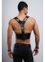 Fantezi Erkek Giyim Deri Kelepçeli Harness