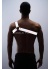 Reflektörlü Karanlıkta Parlayan Tek Omuz Erkek Göğüs Harness Clubwear