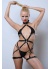 Vegan Deri Harness Full Body Deri Harness Erotik Deri İç Giyim