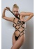 Kırbaçlı, Deri Fantezi Giyim Vücudu Saran Full Body Harness