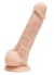 Damarlı Testisli Vantuzlu Anal Dildo