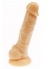 Damarlı Testisli Vantuzlu Anal Dildo