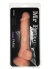 Damarlı Testisli Vantuzlu Anal Dildo