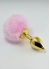 Gold Beyaz Kuyruklu Anal Plug