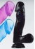 Jel Dokulu Eğik Dildo 17.5 Cm