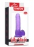 Mor Jel Dokulu Dildo Penis 17Cm
